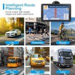 9-Inch Car GPS Navigator with 2024 Maps