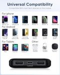Feeke 15000mAh Portable Charger Power Bank - 2 Pack