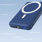 AOGUERBE 10000mAh Magnetic Wireless Power Bank