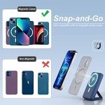 AOGUERBE 10000mAh Magnetic Wireless Power Bank