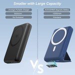 AOGUERBE 10000mAh Magnetic Wireless Power Bank