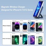 AOGUERBE 10000mAh Magnetic Wireless Power Bank