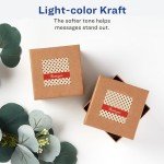 Avery 2" x 2" Brown Square Labels, 300 Pack