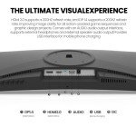CRUA 24" Curved FHD Gaming Monitor with FreeSync