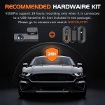 VEEMENT 2.5K Mini Dash Cam with Night Vision