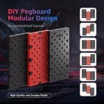 Modular Gaming Headphone and Controller Holder - Red