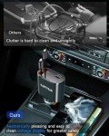 4-in-1 Retractable Fast Car Charger with USB C
