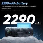 Insta360 X4 8K Waterproof 360 Action Camera Bundle