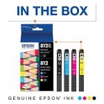 Epson T812XL High-Capacity Ink Cartridge Combo