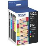 Epson T812XL High-Capacity Ink Cartridge Combo