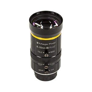 Arducam 8-50mm C-Mount Zoom Lens for Raspberry Pi