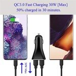 4-Port QC 3.0 Fast USB Car Charger Adapter