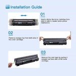 LxTek Black Toner Cartridge for HP 83A