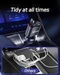 DreamBee 66W 4-in-1 Retractable Car Charger