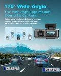4K Dash Cam with 170° View and WiFi