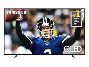 SAMSUNG 50-Inch Class QLED 4K Q60D Series Quantum HDR Smart TV w/Object Tracking Sound Lite, Motion Xcelerator, Slim Design, Gaming Hub, Alexa Built-in (QN50Q60D, 2024 Model)