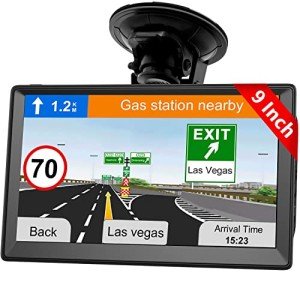 Jimwey 9" GPS Navigator for Cars and Trucks