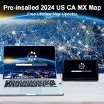 2024 Car GPS Navigator with Lifetime Updates