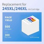 myCartridge 245XL 246XL Ink Cartridge Combo Pack