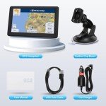 7" GPS Navigator with 2024 Maps & Real Voice