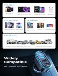LISEN 60W Multi-Port Fast Car USB Charger