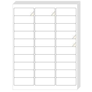 3000 Matte White Mailing Address Labels for Printers