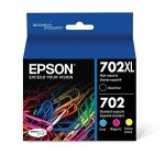 Epson 702 High Capacity Ink Cartridge Combo Pack