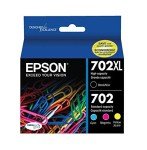 Epson 702 High Capacity Ink Cartridge Combo Pack