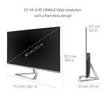 ViewSonic 32" 4K UHD Monitor with HDR10