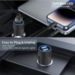 Caiinei MFi iPhone Fast Car Charger & Cable
