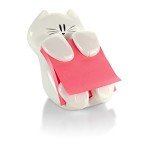 Cat Design Post-it Pop-up Note Dispenser, 3x3 in