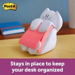Cat Design Post-it Pop-up Note Dispenser, 3x3 in