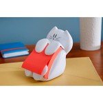 Cat Design Post-it Pop-up Note Dispenser, 3x3 in