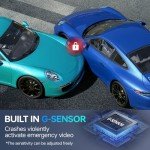 2.5K QHD Dash Cam with 160° Wide Angle