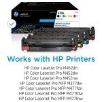HP 410A Toner Cartridges 4-Pack for Color LaserJet