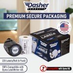 Thermal Shipping Labels for Dymo LabelWriter 4XL - 4 Pack