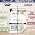 Thermal Shipping Labels for Dymo LabelWriter 4XL - 4 Pack