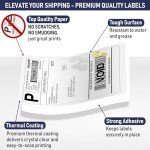 Thermal Shipping Labels for Dymo LabelWriter 4XL - 4 Pack