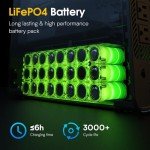 GoldenMate 1000VA Lithium UPS Battery Backup System