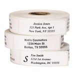 Personalized White Return Address Labels - 500 Roll