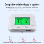 Garystat Non-Programmable Heat Pump Thermostat with LCD
