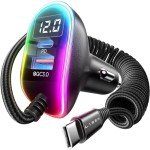 LISEN 96W Fast USB-C Car Charger with Cable