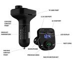 Bluetooth FM Transmitter Car Charger with Dual USB