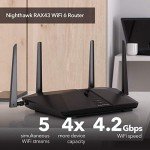 NETGEAR Nighthawk AX5 WiFi 6 Router RAX43