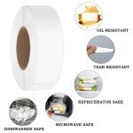 Removable Freezer Labels for Food Storage (500-Pack)