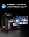 VUDDIG 4K Dual Dash Cam with Wi-Fi & GPS