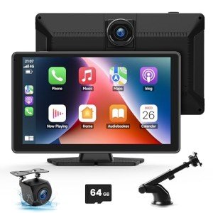 9" HD Touchscreen Carplay & Android Auto Dash Cam