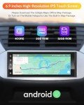 Cogamichi 6.9" Android 12 Touchscreen Car Stereo