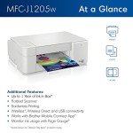 Brother MFC-J1205W Wireless Color Inkjet Printer