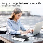 Inkless Portable Wireless Travel Printer with Case